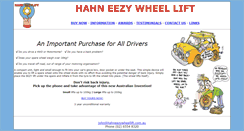 Desktop Screenshot of hahneezywheellift.com.au